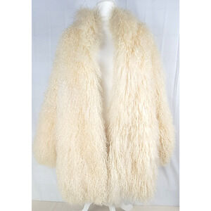Vintage Tibetan Lamb New Edition Fur Coat 1980's Burning Man Festival Hong Kong
